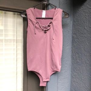 Purple/Maude Body Suit (Never Worn)